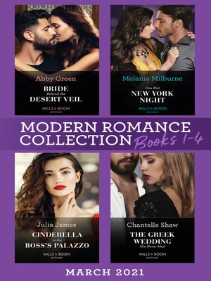 cover image of Modern Romance March 2021 Books 1-4
